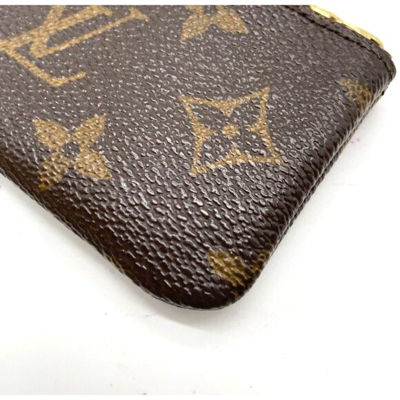 Authentic LV Louis Vuitton Monogram Pochette Cles Coin Case W/Box - Picture 5 of 12